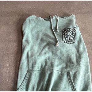 ❗️green AOT hoodie❗️
